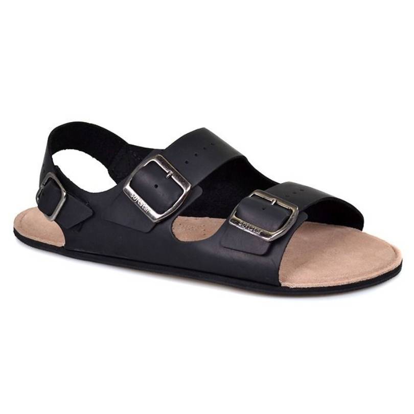 Fotografija izdelka Softstar Shoes Camino črni sandali za bosonoge