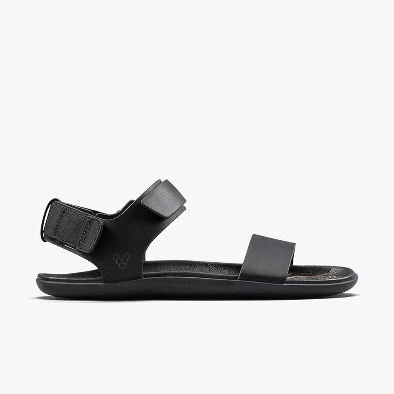 Fotografija izdelka VIVOBAREFOOT črni sandali za bosonoge